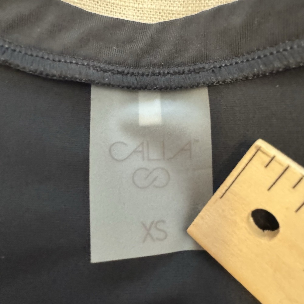 Calia By Carrie Underwood Black Zip Up Long Sleeve Fitted Athletic Jacket-XS-Gym - Picture 5 of 6
